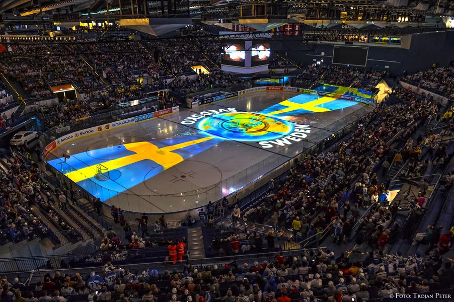 Ice Mapping projection for Ice Hockey World Championship 2015
