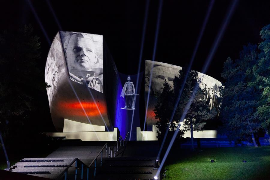 2019: Videomapping to celebrate the 75th anniversary of the Slovak National Uprising